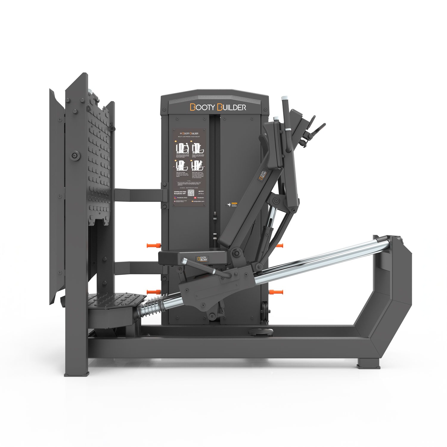 Multi Leg Press Hack Squat